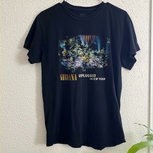 Nirvana Unplugged in New YorkT-Shirt-SZ Medium-Unisex
